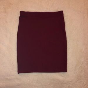 Pencil skirt